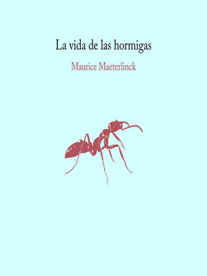 cover image of La vida de las hormigas